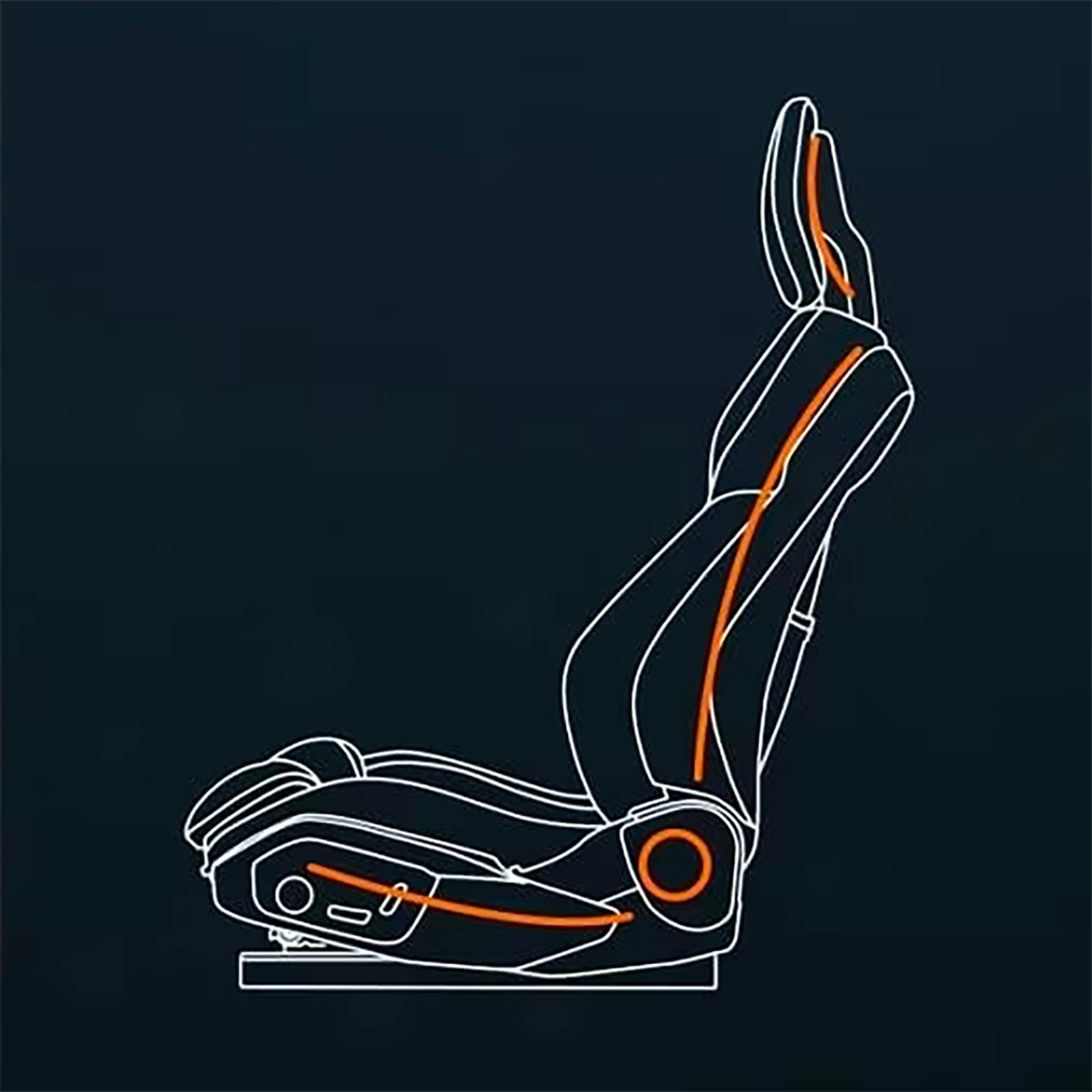 车辆座椅的数字化轮廓