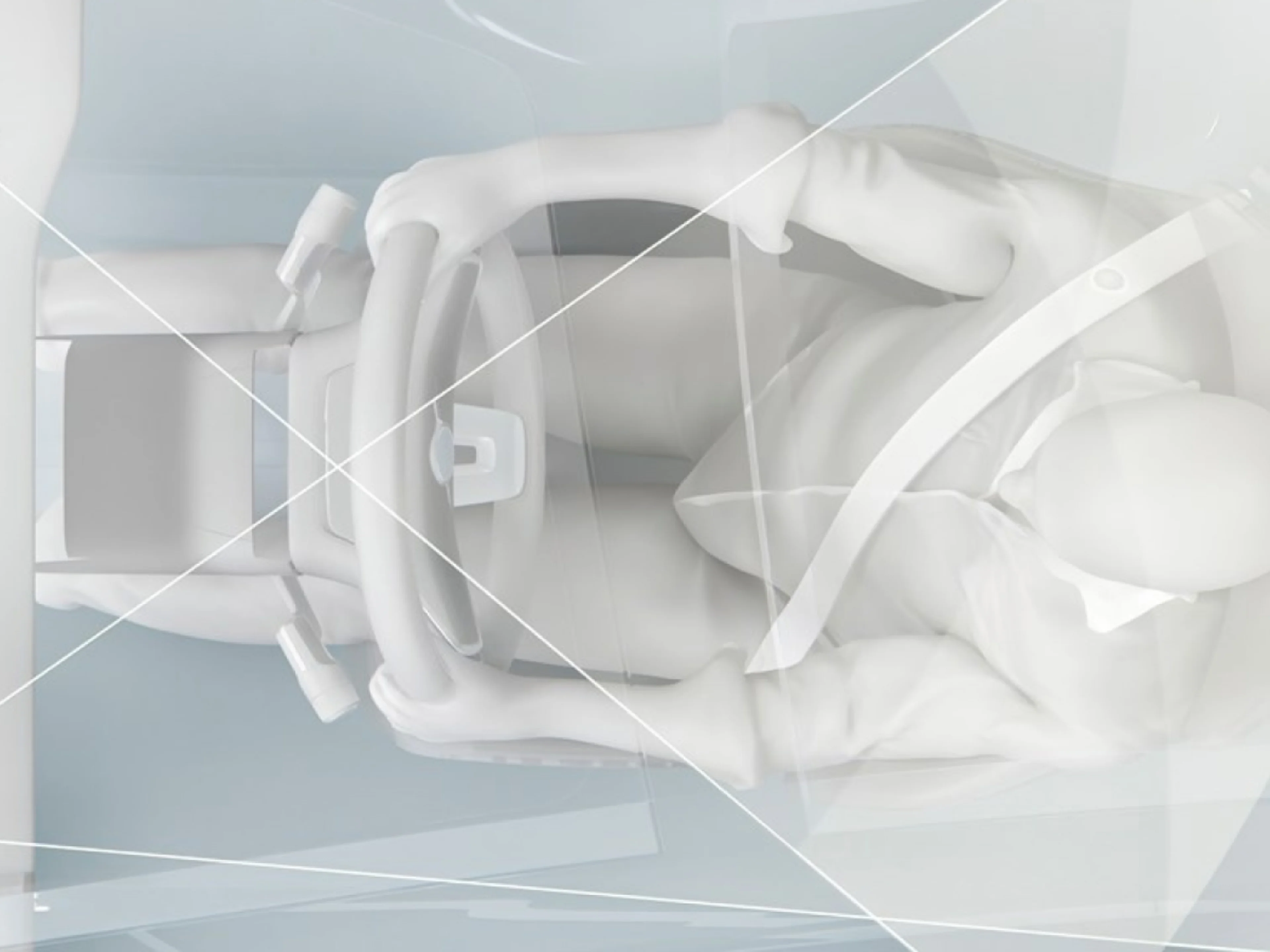 驾驶座位司机数字渲染效果