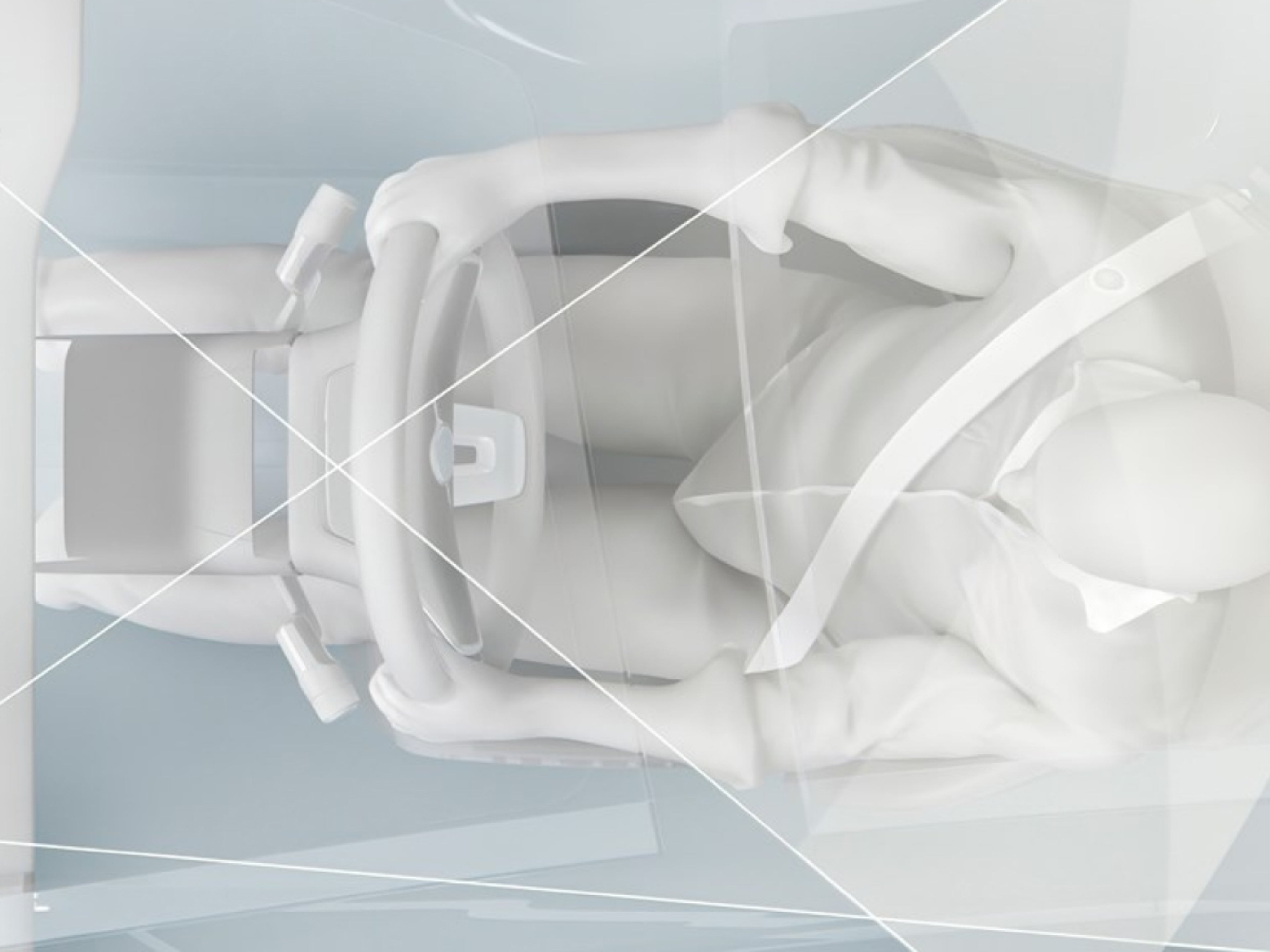 驾驶座位司机数字渲染效果