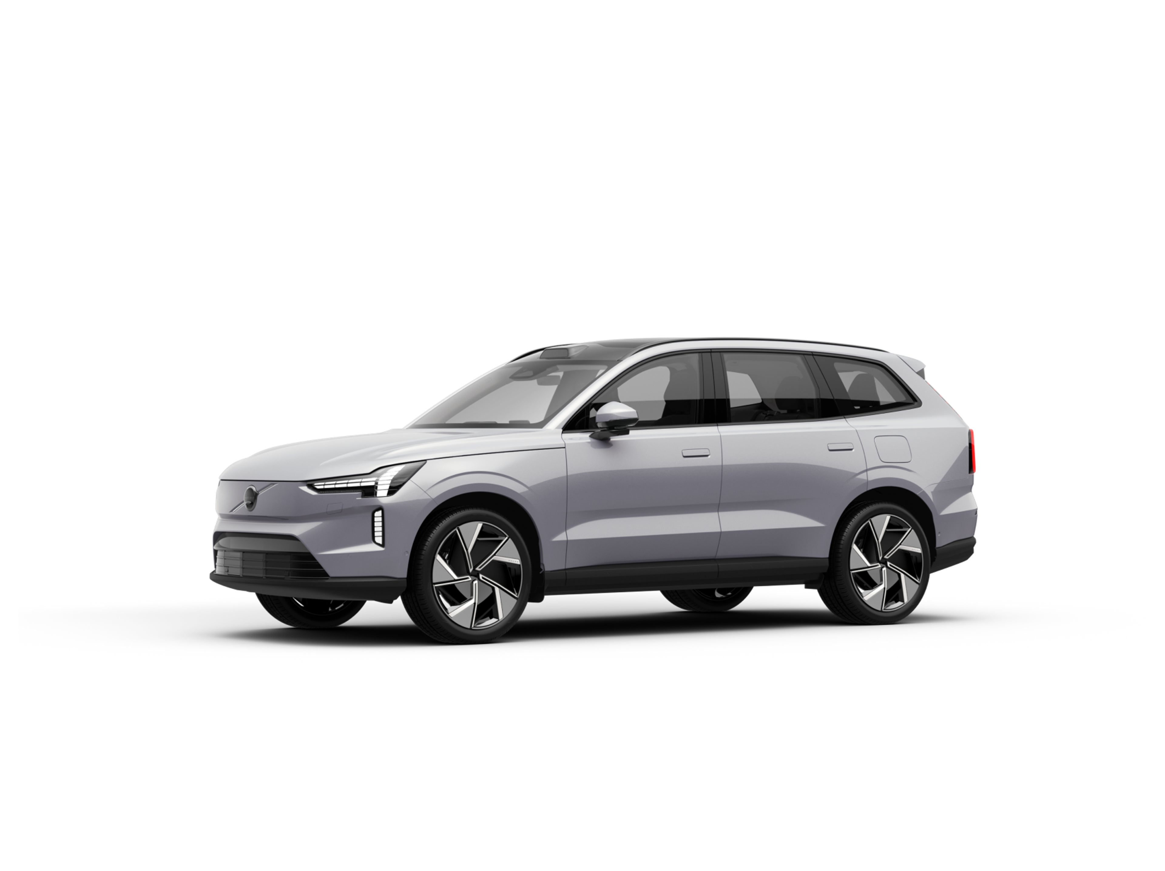 VOLVO EX90 晨光银侧面外观