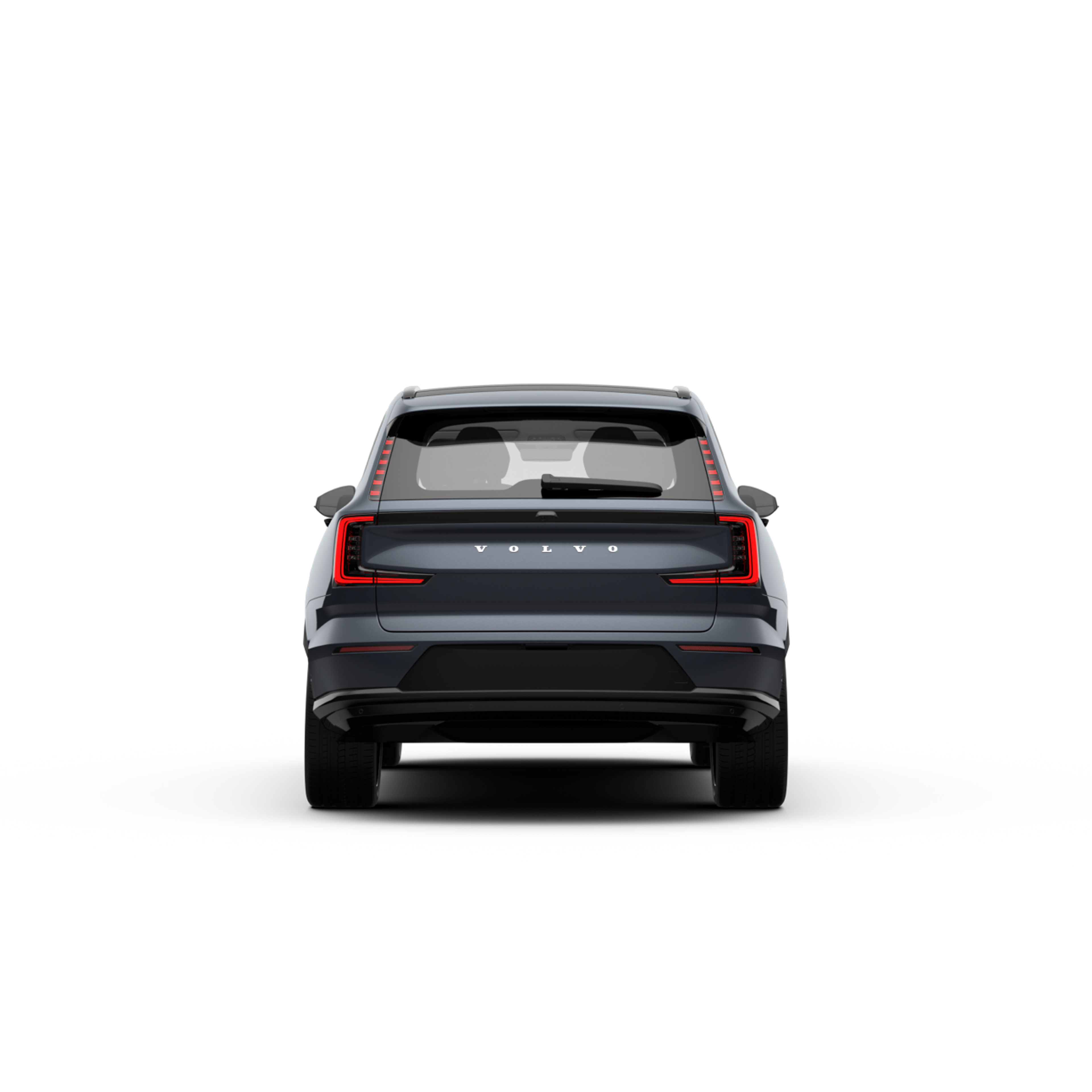 VOLVO EX90 牛仔蓝侧面外观