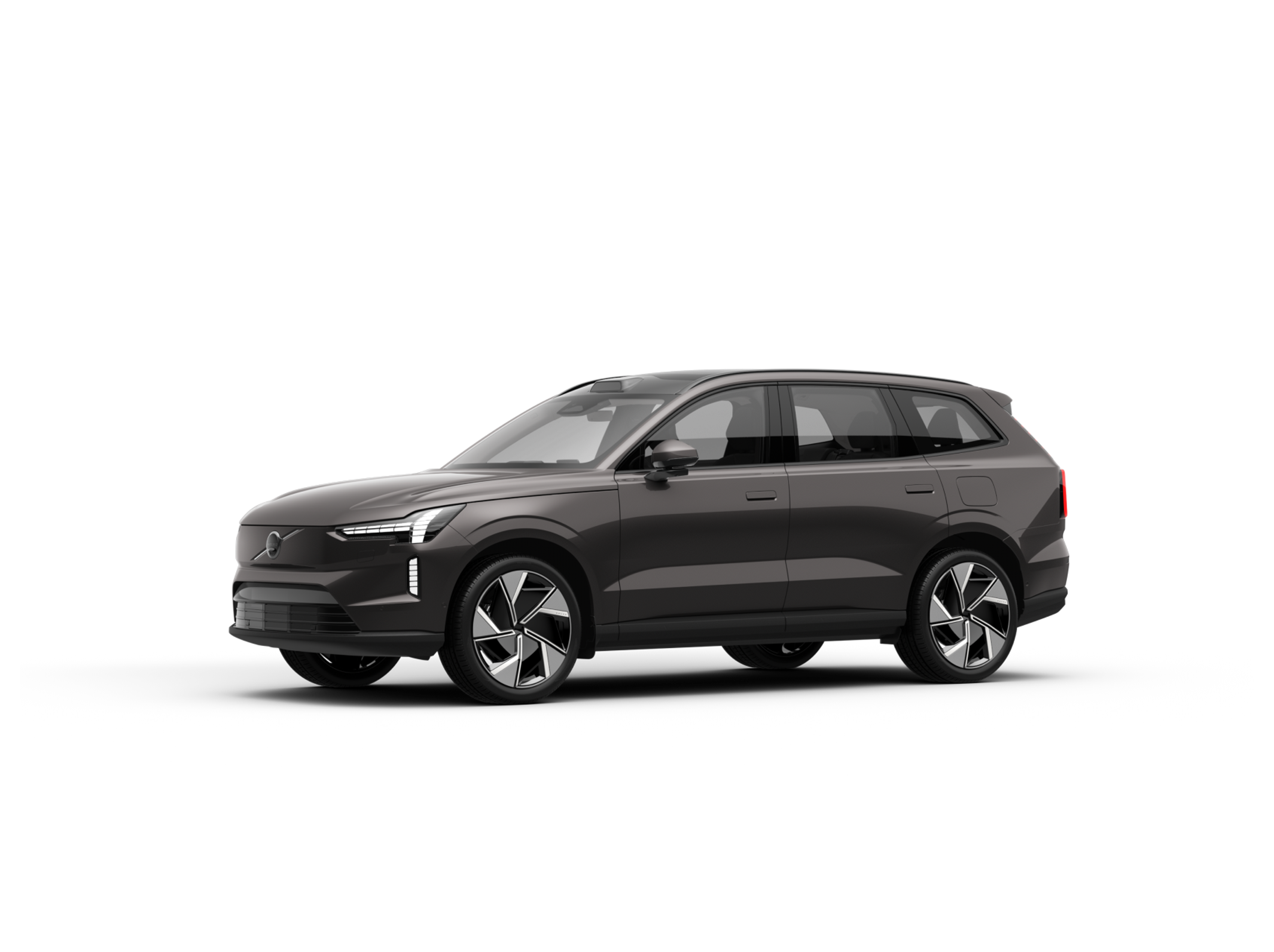 VOLVO EX90 蝶贝灰侧面外观