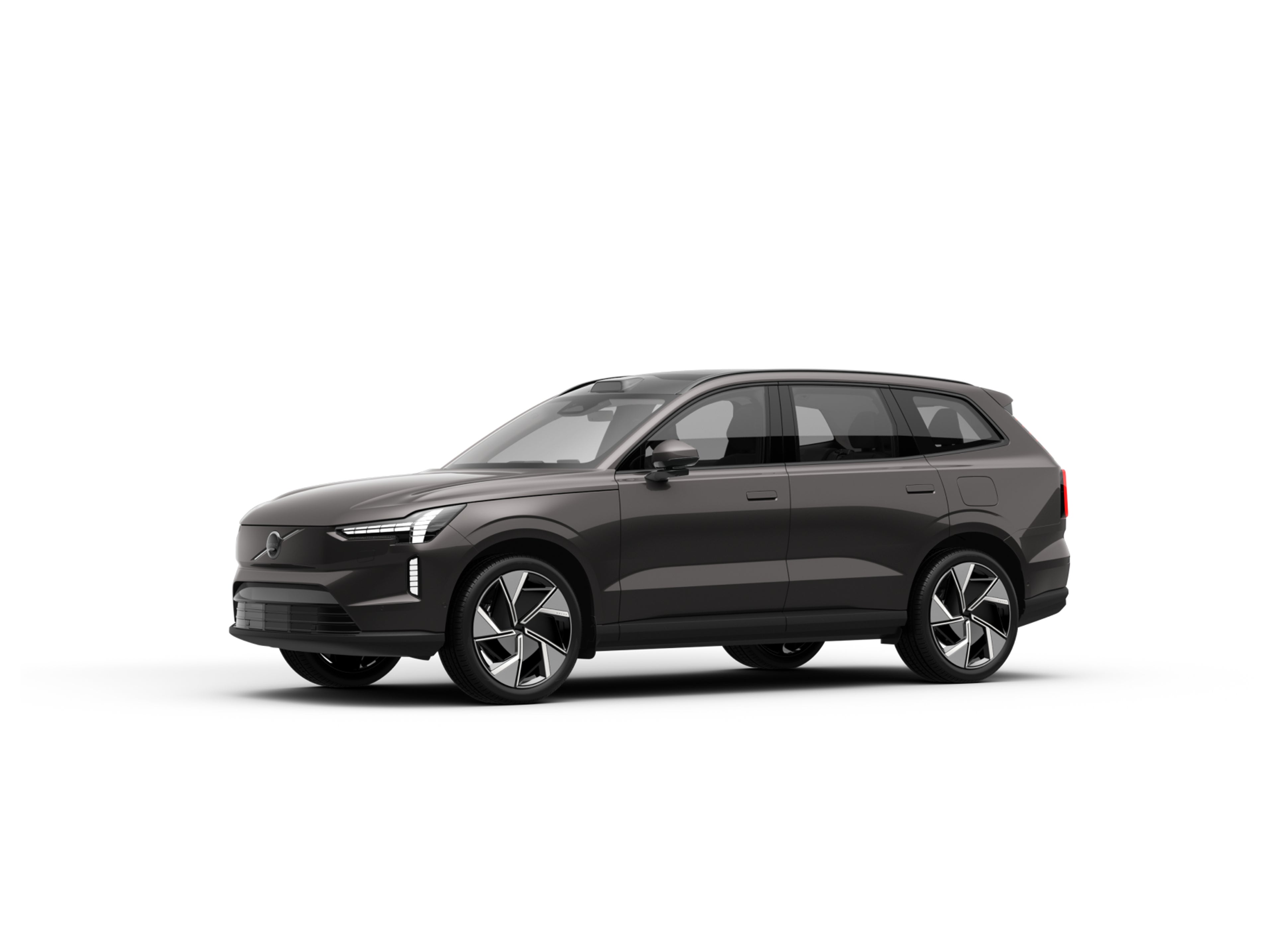 VOLVO EX90 蝶贝灰侧面外观