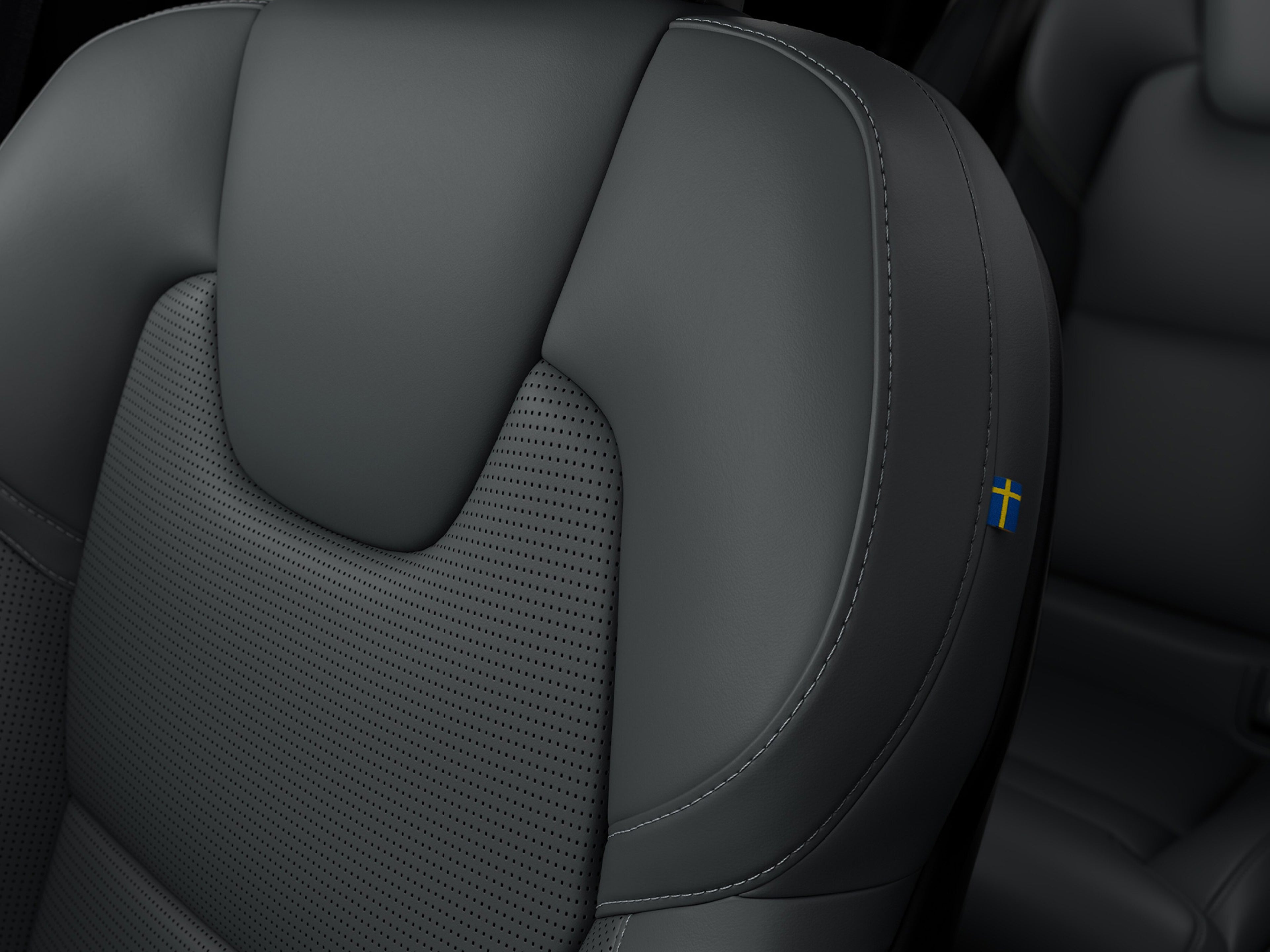 沃尔沃 V90 Cross Country Nappa 真皮座椅。