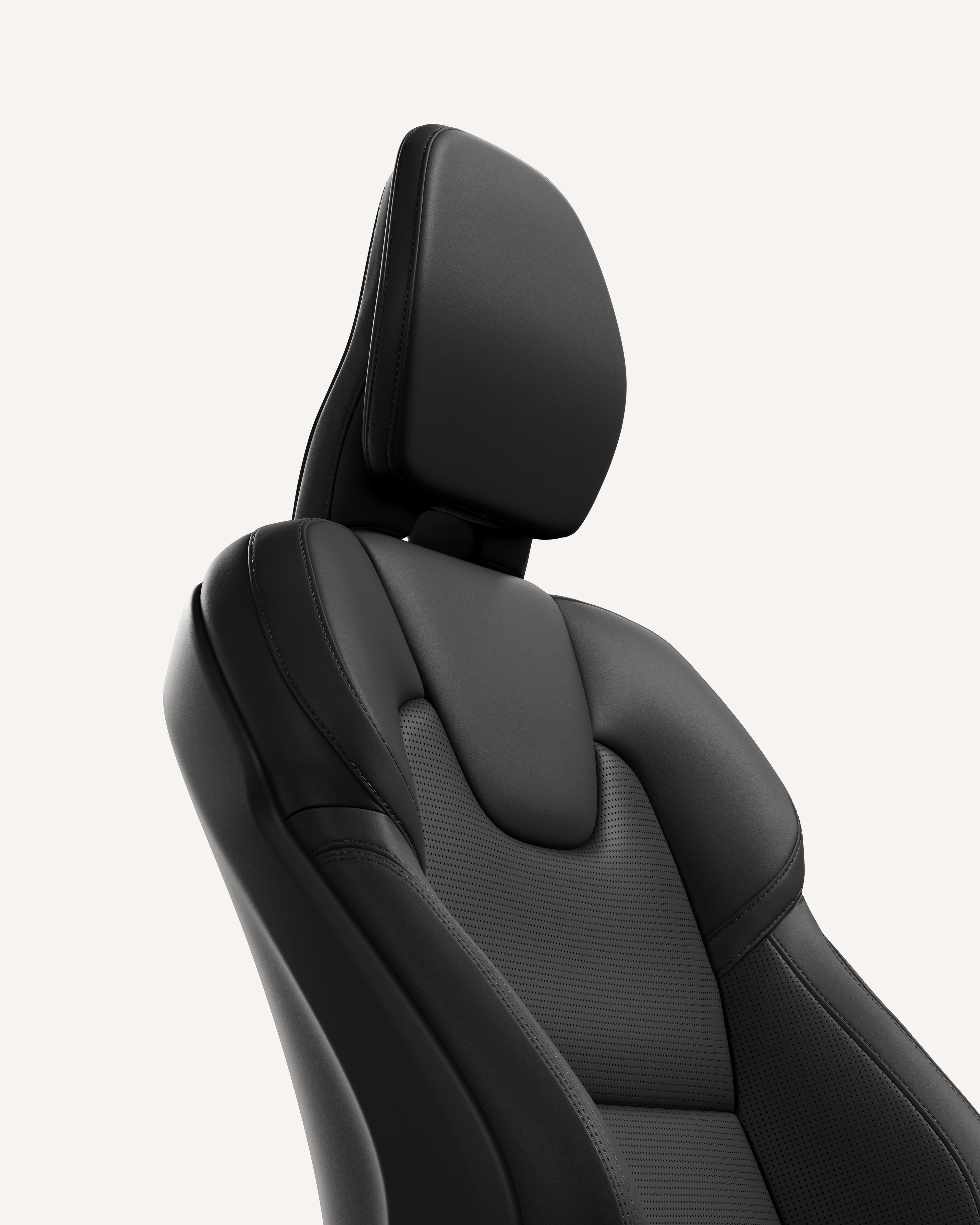 沃尔沃 V60 前排座椅特写