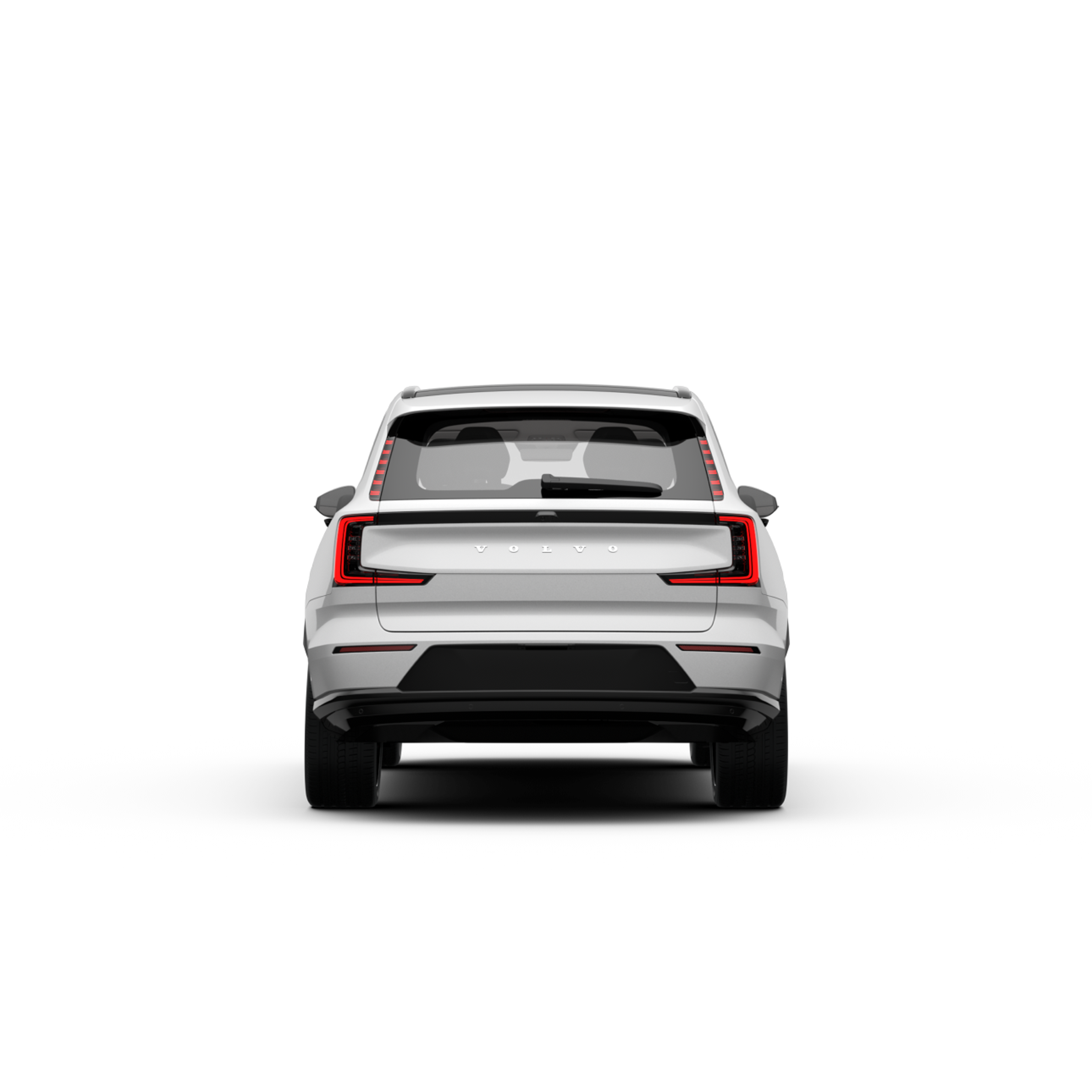 VOLVO EX90 水晶白侧面外观