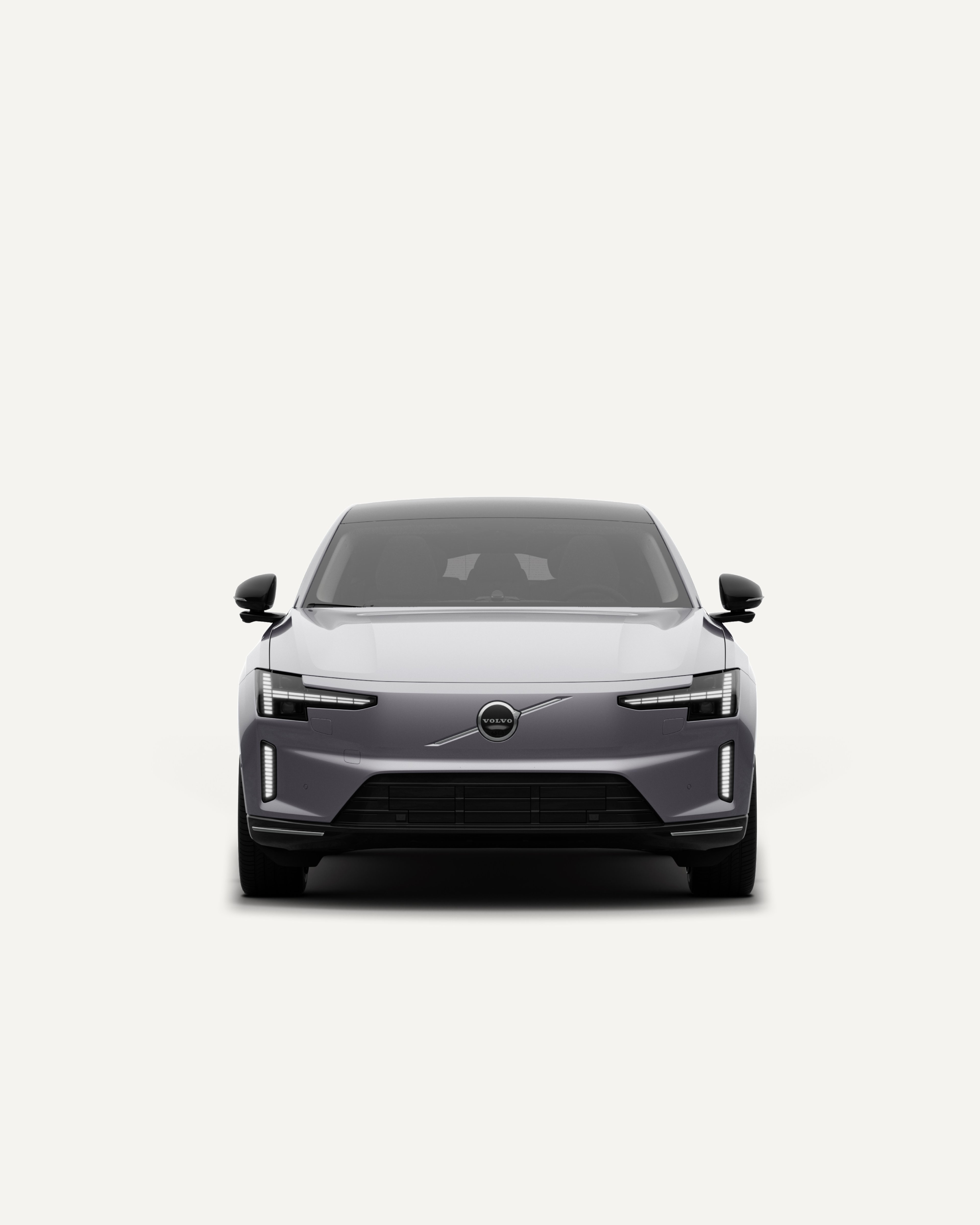 纯电沃尔沃 ES90 前脸视角。