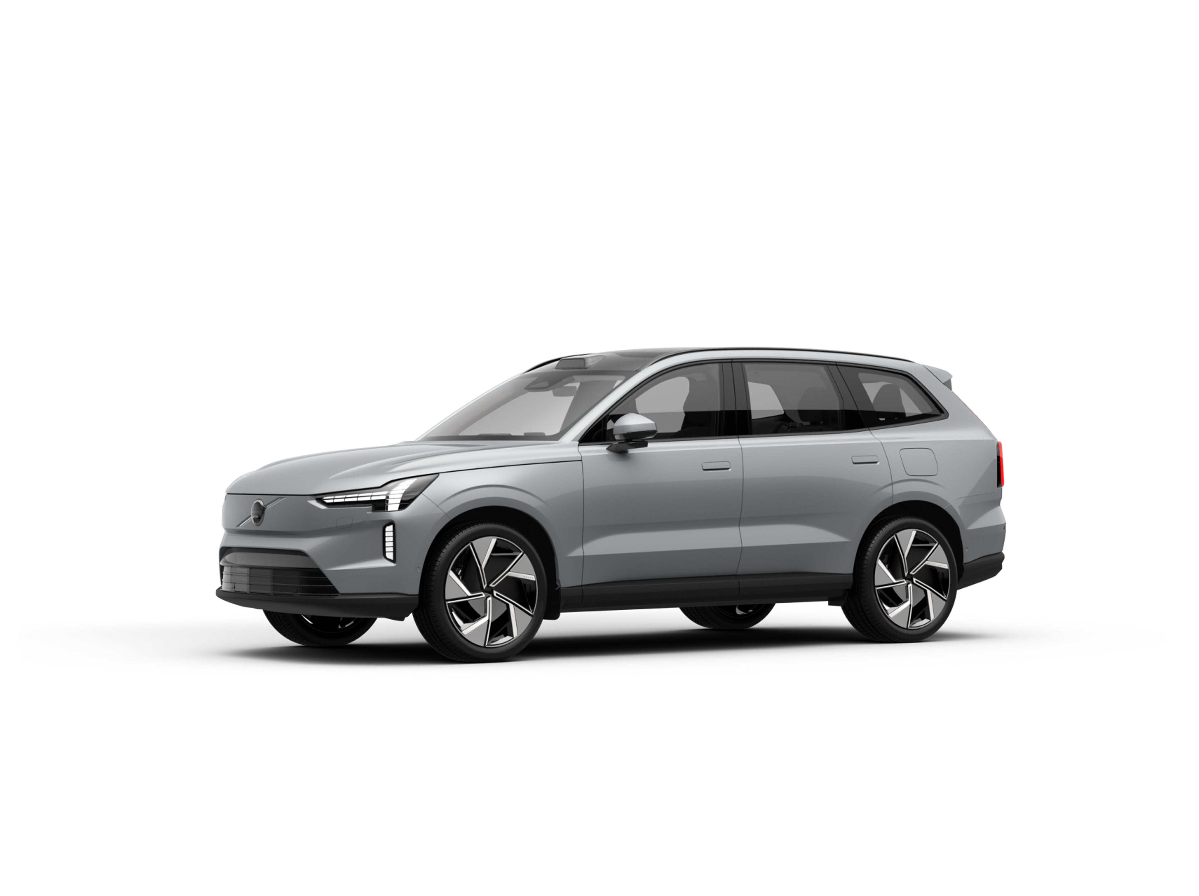 VOLVO EX90 Vapour Grey 侧面外观
