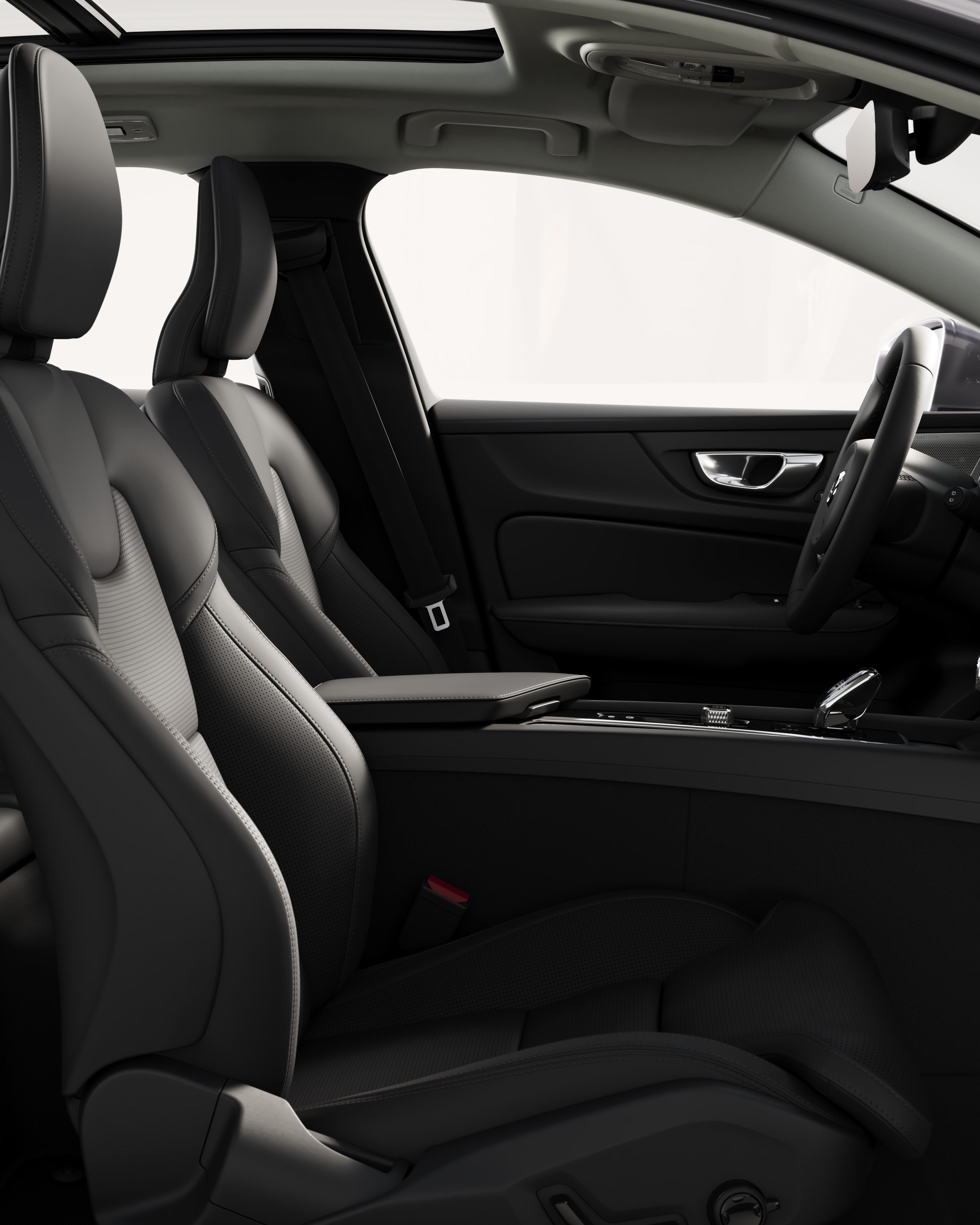 沃尔沃 V60 轻度混合动力车的座舱