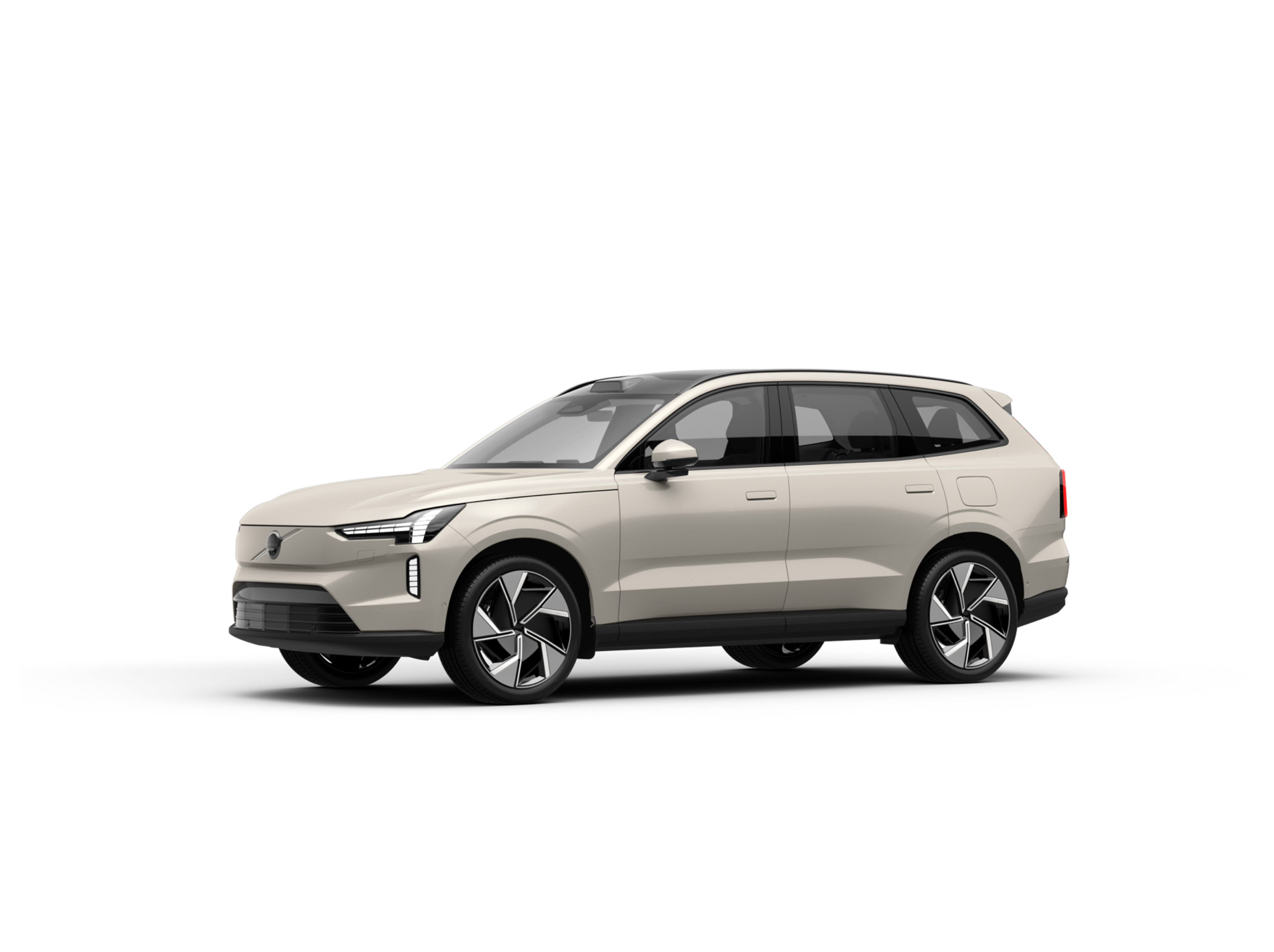 VOLVO EX90 Sand Dune 侧面外观