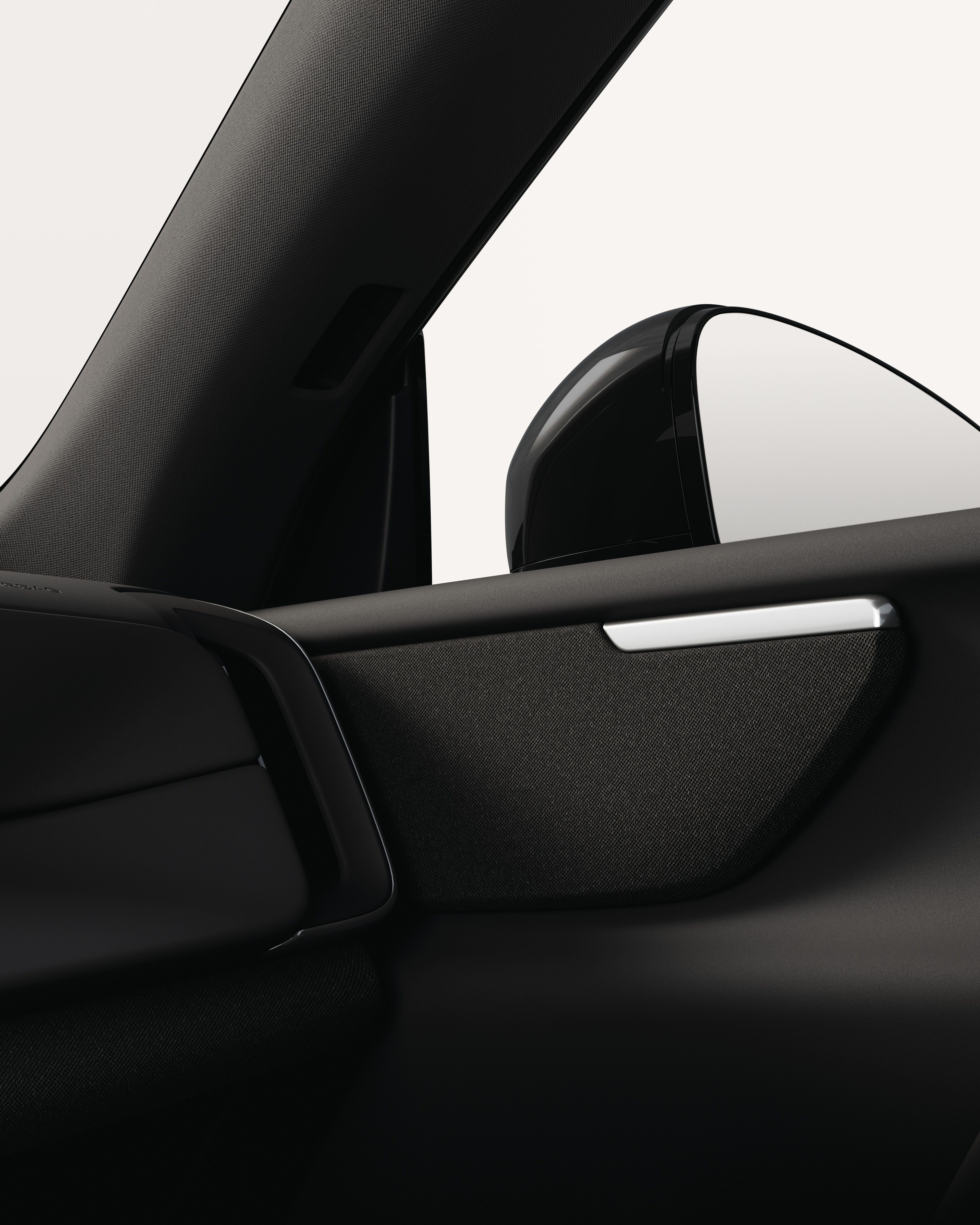 沃尔沃 XC70 高性能音响系统扬声器的特写图。