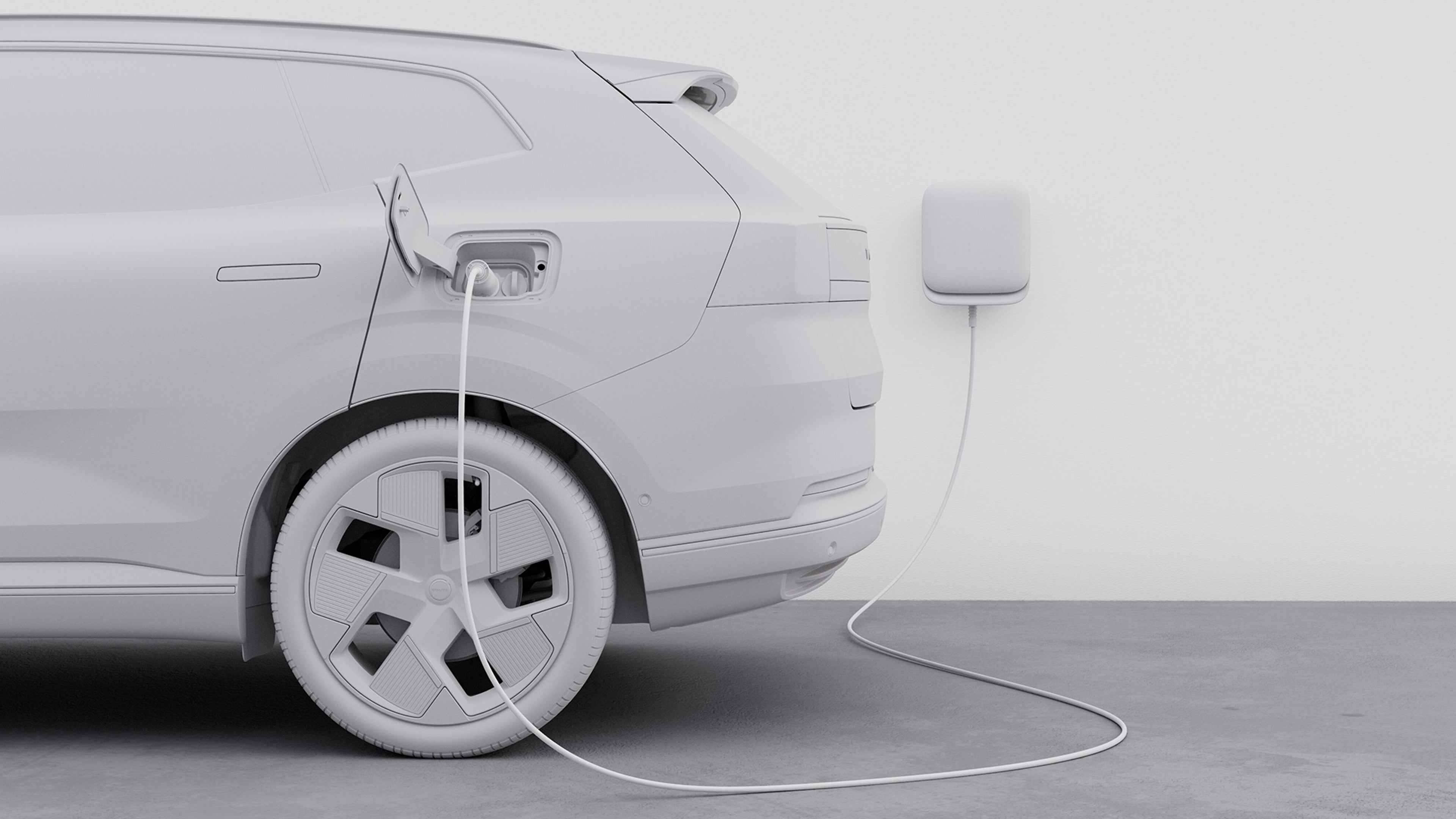 展示沃尔沃 XC70 智能家居充电。