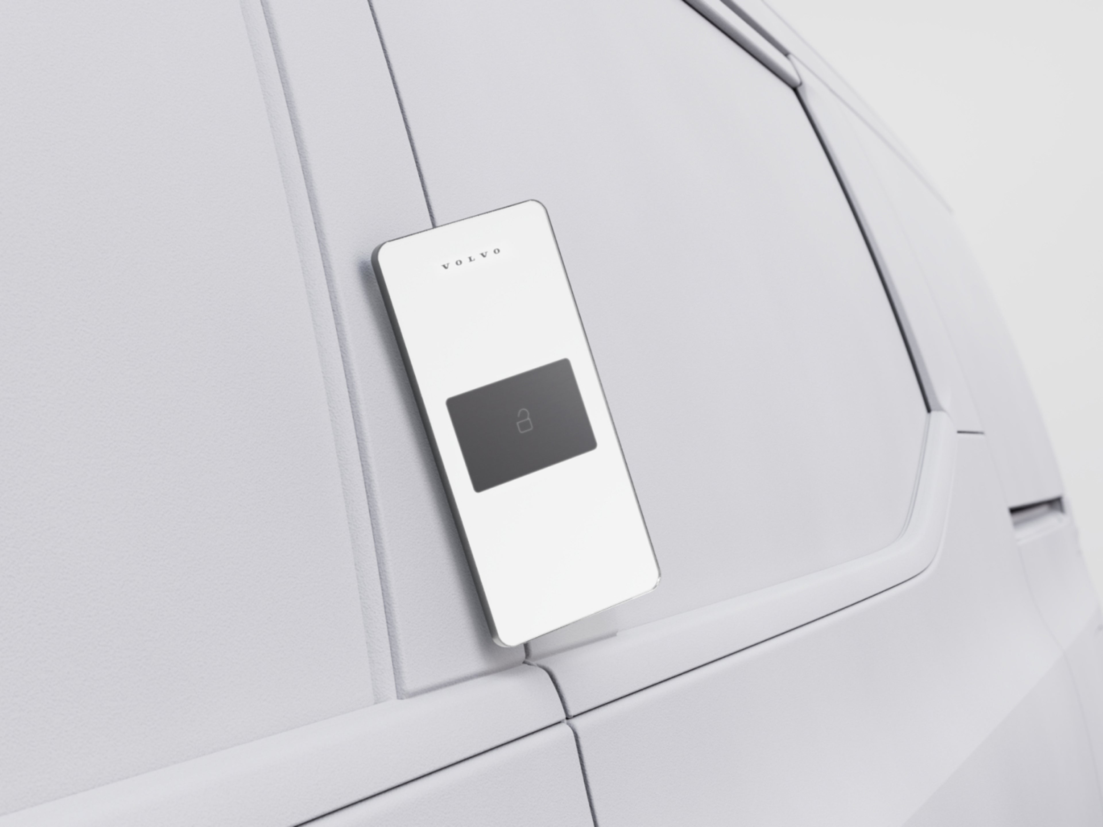 沃尔沃汽车 APP 数字钥匙相关界面图示。