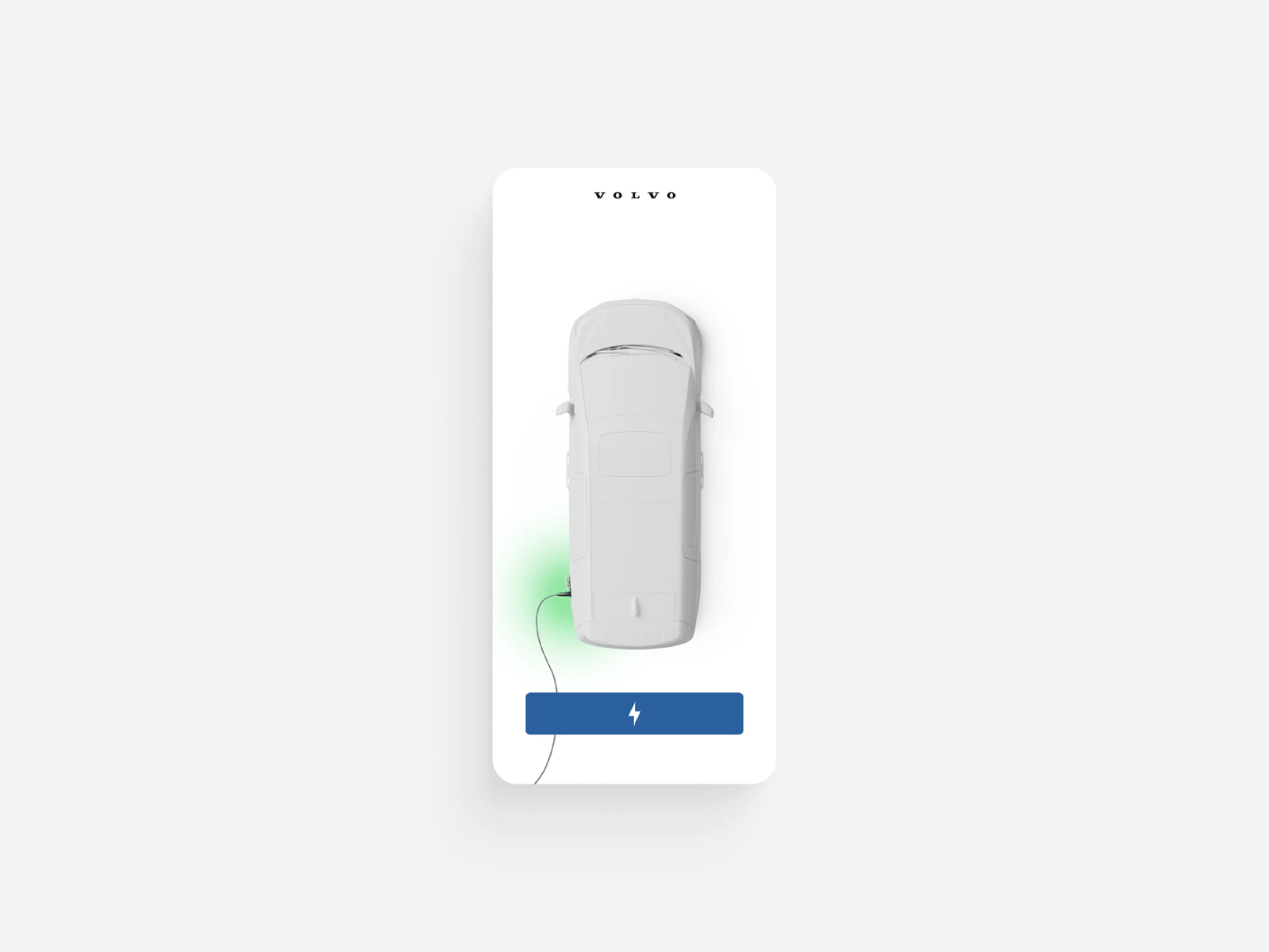 沃尔沃汽车 APP 相关充电界面图示。