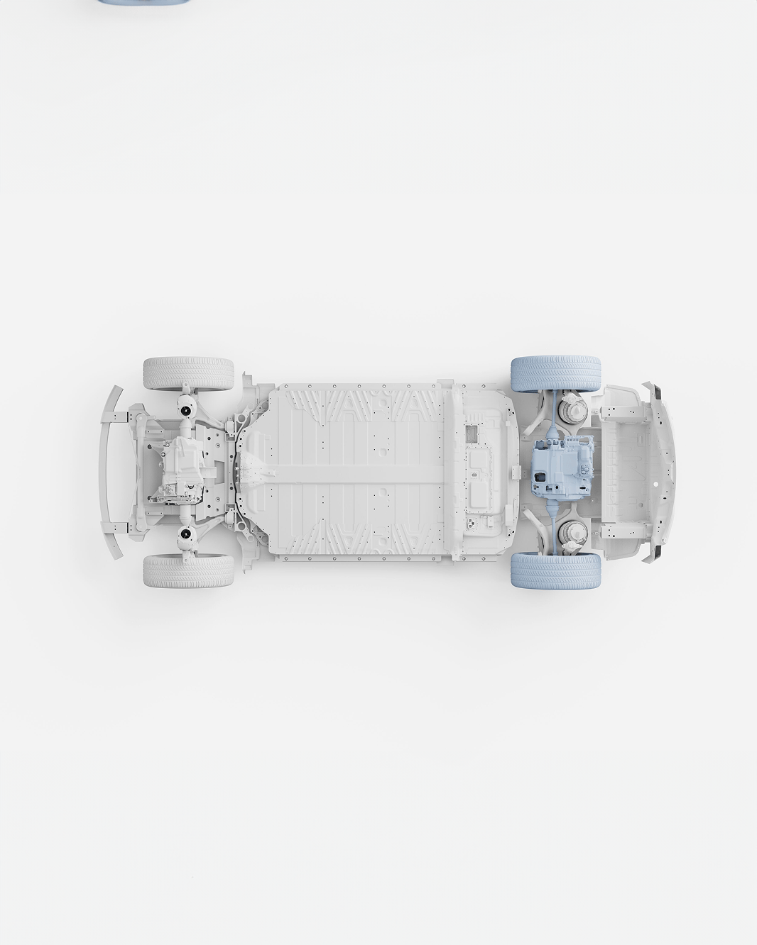 EV中的纯电系列电机图示