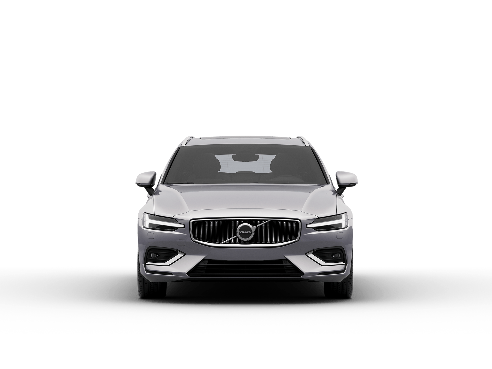 The front of a Volvo V60.